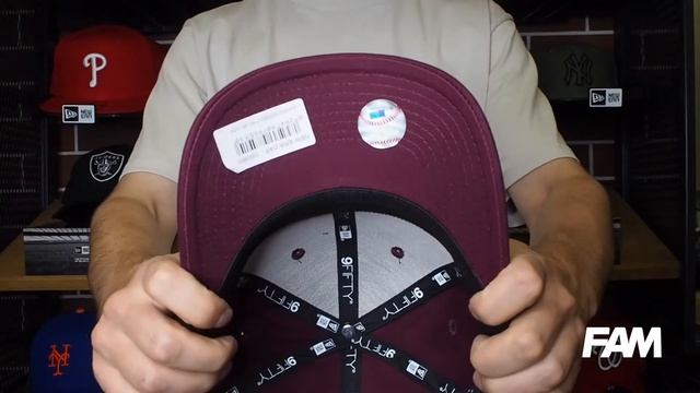 NEW ERA 9FIFTY MLB NEW YORK YANKEES STRETCH SNAP MAROON CAP смотреть онлайн