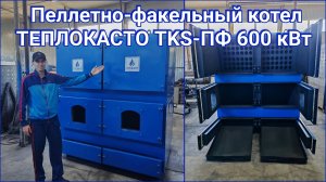 Пеллетно-факельный котел ТКS-ПФ 600 кВт