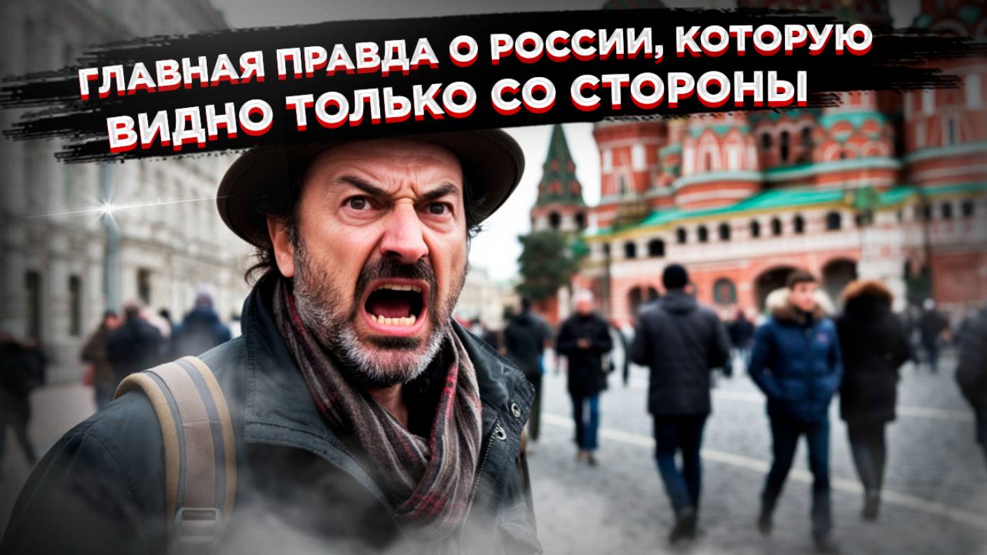 Итальянец шокирован русскими: "Почему вы так не любите свою страну?" смотреть онлайн