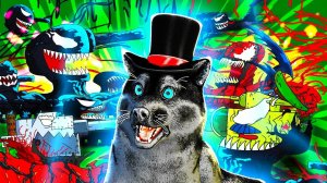 Все серии Симбиотные монстры Веном и Карнаж - Мультики про танки, реакция на gerand