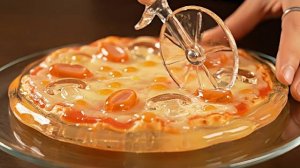 ТОПОВАЯ ПИЦЦА ИЗ СТЕКЛА?! ЧЁ? ВЫ ЧЕМ МЕНЯ КОРМИТЕ?! Я ЕСТЬ ХОЧУ!!! УХ ТЫ ОЧЕНЬ ДАЖЕ ВКУСНО