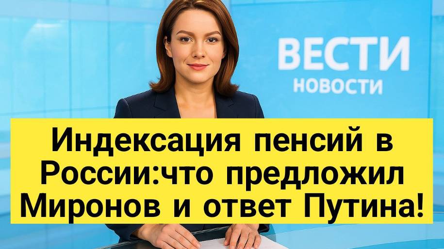Ежеквартальная индексация пенсий в России:что предложил Миронов и ответ Путина смотреть онлайн