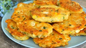 Оладьи - не оладьи, пирожки - не пирожки. На завтрак - это просто бомба. Очень вкусно