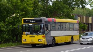 Автобус Mercedes-Benz O405 (АР 027 22). Покатушки по пригороду Барнаула.