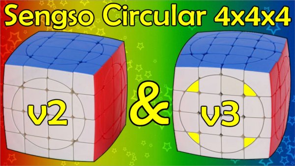 Sengso 4x4x4 v2 v3 Circular cube, Циркулярный куб Сенгсо 4х4х4 сборка, tutorial, crazy cube