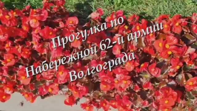 Прогулка по Набережной 62-й армии Волгограда. смотреть онлайн