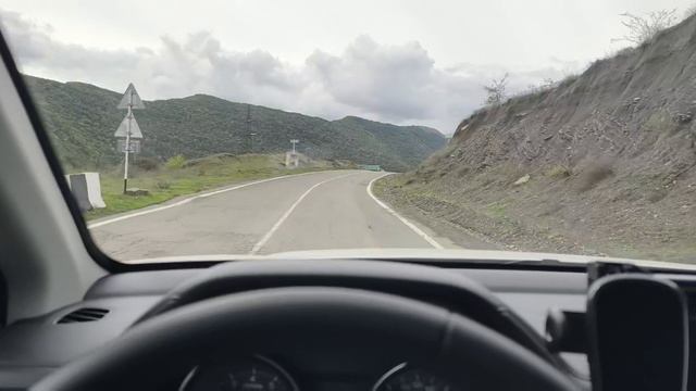 Горная дорога. Дагестан. Хавал М6.