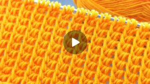 Узор крючком в тунисской технике вязания 🙂 #тунисскоевязание #всевжизнисвязано #вязаниекрючком