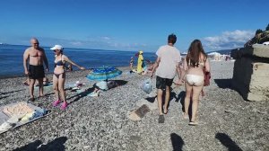 Лазаревское🔥Что ТВОРИТСЯ РЕАЛЬНО прямо сейчас пляж 🔞🍓🆘🆘22 сентября 2025