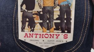 Коллекционные джинсы ANTONY’s с полки советского магазина