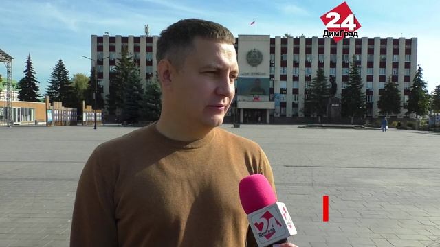 Фонтан на Площади Советов «ушел в спячку» смотреть онлайн