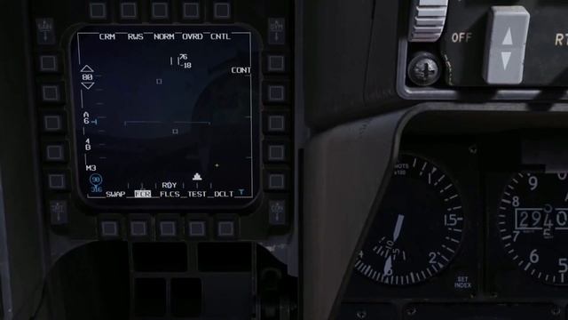 DCS World. F-16C Viper. Радар воздух-воздух и применение ракеты AIM-120 AMRAAM. смотреть онлайн