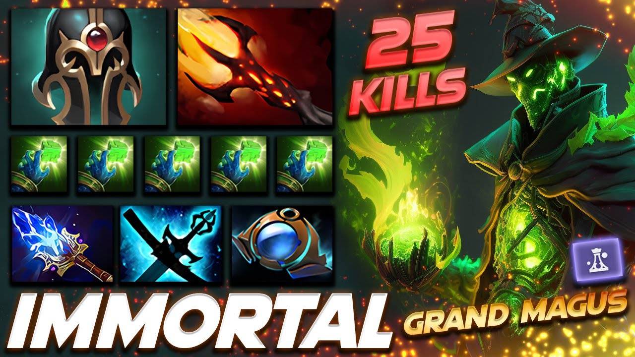 [ImmortaL][Pub]Рубик-мид.Отличное исполнение.Rubick Grand Magus.DOTABUFF-47.45%Win Rate смотреть онлайн