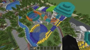 СЭЙМУР -  КАТАЕМСЯ НА ВОДНЫХ ГОРКАХ В МАЙНКРАФТЕ. АКВАПАРК В MINICRAFT!