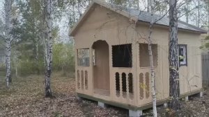 Дачный домик 3x4м.