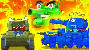 МЫ ПОПАЛИ В ИГРУ - Мультики про танки - Cartoons about tanks