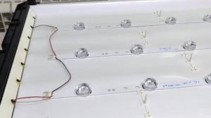 Sony KLV-32S550A 6 морганий, переделка на LED подсветку