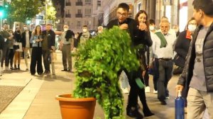 She Freaks Out and Apologizes For What she Did. Bushman Prank