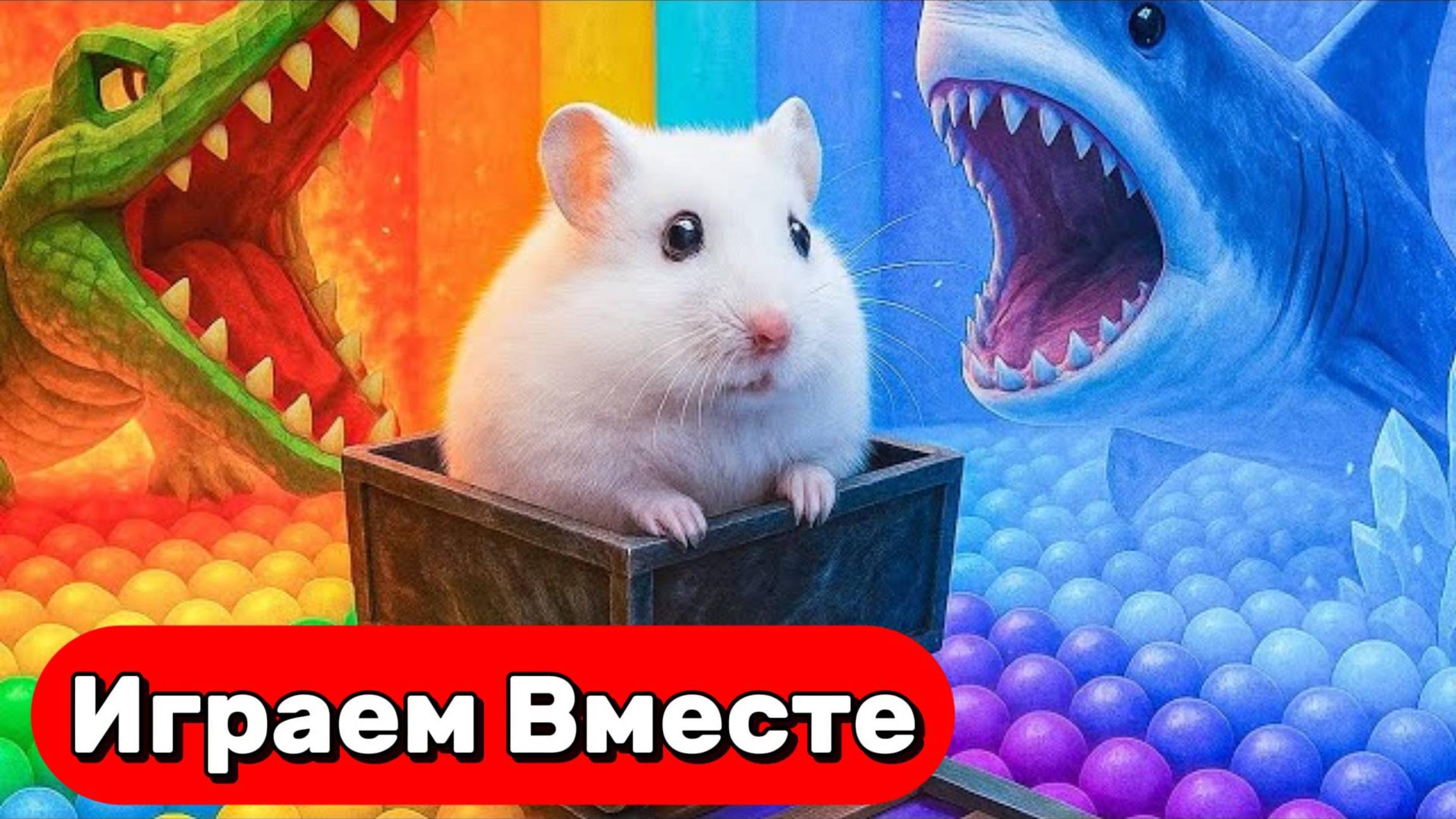 УМНЫЙ ХОМЯК ВЫБИРАЕТСЯ ИЗ ЛАБИРИНТА С МОНСТРАМИ И ЛОВУШКАМИ 🐹 ВИДЕО ПРО ХОМЯКА ДЛЯ ДЕТЕЙ смотреть онлайн