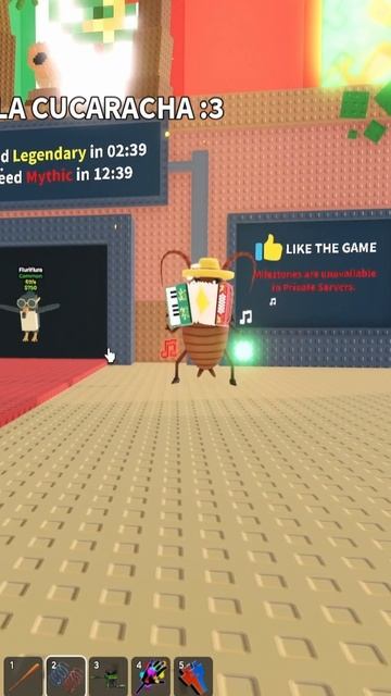 Steal a Brainrot таракан с маракасами смотреть онлайн