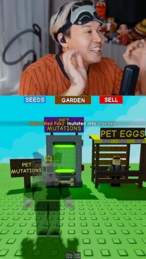 Получил Мутации на Редких Питомцев в grow a garden в роблокс #growagarden #роблокс