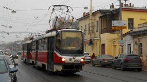 Нижегородский трамвай. Поездка на трамвае Tatra T3 КВР МТрЗ