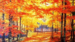 Осенние пейзажи и натюрморты художника Геннадия Кириченко