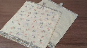 Как обновить кухонные полотенца.