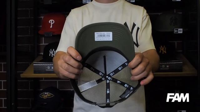 NEW ERA TRUCKER A FRAME NEW ERA PATCH OLIVE CAP смотреть онлайн