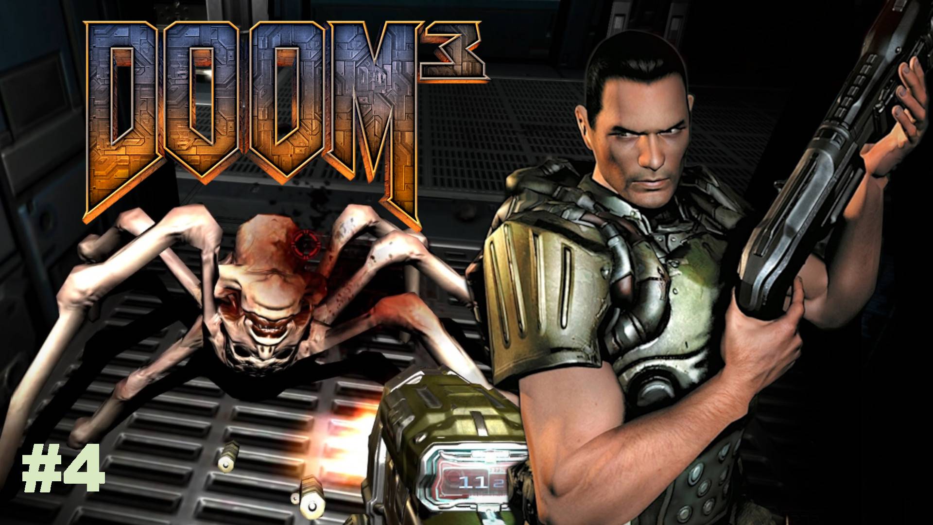 ТРАЙТЫ НАБЕЖАЛИ. DOOM 3 ПРОХОЖДЕНИЕ НА РУССКОМ #4