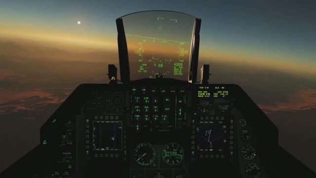 DCS World. F-16C Viper. Навигация по точкам маршрута и TACAN. смотреть онлайн