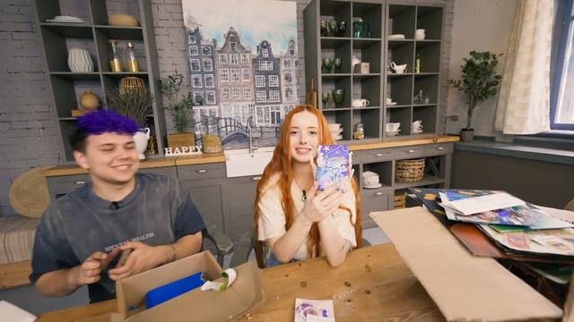 милс кел мне прислали самодельное лабубу) распаковка с полиной