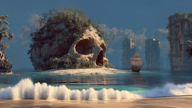 Treasure Island, 1720 – Cinematic Ancient Ocean Ambient Music For Lost Adventurers