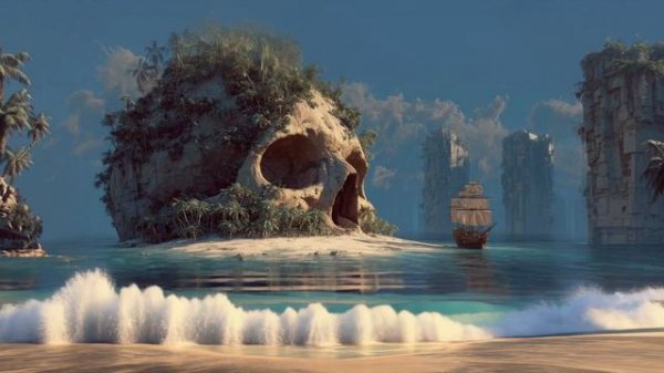 Treasure Island, 1720 – Cinematic Ancient Ocean Ambient Music for Lost Adventurers