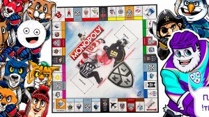 Самая МУЖСКАЯ Монополия! КХЛ Битва Маскотов