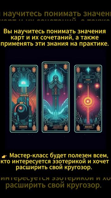 Мастер-класс «Как легко и быстро получить ответы на свои вопросы с помощью Таро» смотреть онлайн