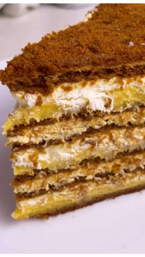 Медовик с облепихой. Рецепт смотреть онлайн