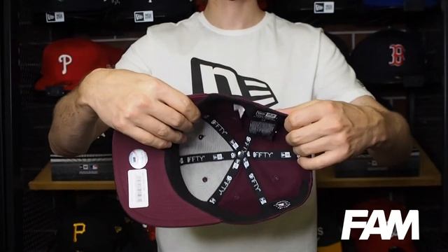 NEW ERA NEW YORK YANKEES STRETCH SNAP MAROON смотреть онлайн