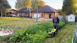 Ничего не получилось! Успели все кроме самого главного. Занимаемся во дворе и дома. Жизнь в деревне.