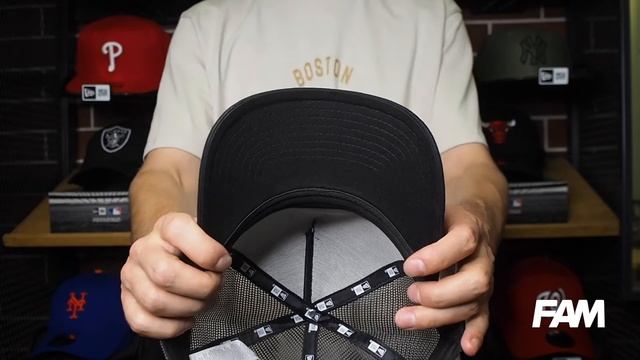 NEW ERA TRUCKER A FRAME NEW ERA PATCH BLACK CAP смотреть онлайн