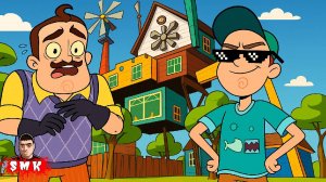 ШОУ ПРИВЕТ СОСЕД! ВАСИЛИЧ ЖАБА А Я КУЛХАЦКЕР! ИГРА HELLO NEIGHBOR ПРОХОЖДЕНИЕ МОД STREET PROSPEKTOVA