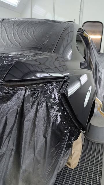 Покраска Мазда 6 после устранения коррозии