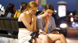 Город красоты ✨ Ночная Москва 🌃 яркая жизнь и очарование русских девушек