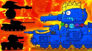 Мега танки VS Босс Радужные друзья - Мультики про танки, Cartoons about tanks vs Rainbow friends