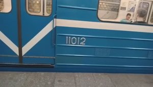 Петербургское метро. Поющий вагон 81-714.5 № 11012