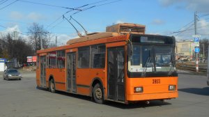Нижегородский троллейбус. Поездка на троллейбусе ВМЗ-52981