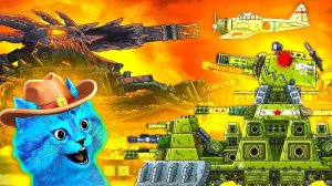 Левиафан и Железный Монстр, КВ-44- Мультики про танки, реакция на Gerand