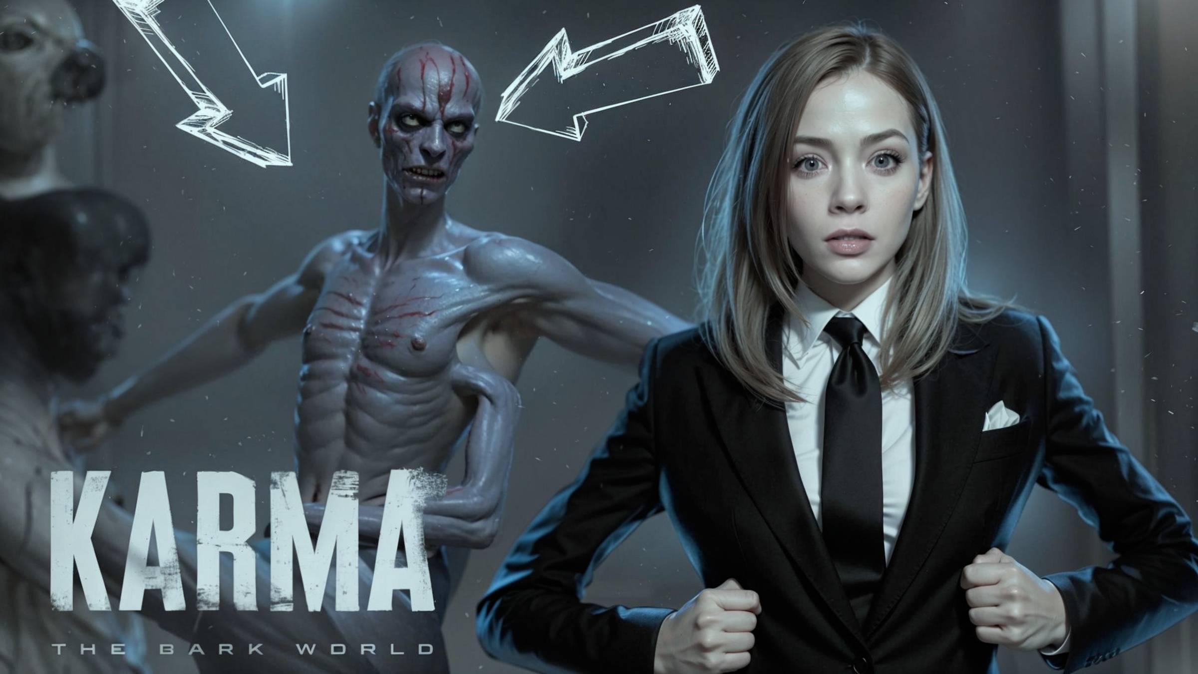 ОН ОХОТИТСЯ НА МЕНЯ! ► KARMA: The Dark World #4 смотреть онлайн