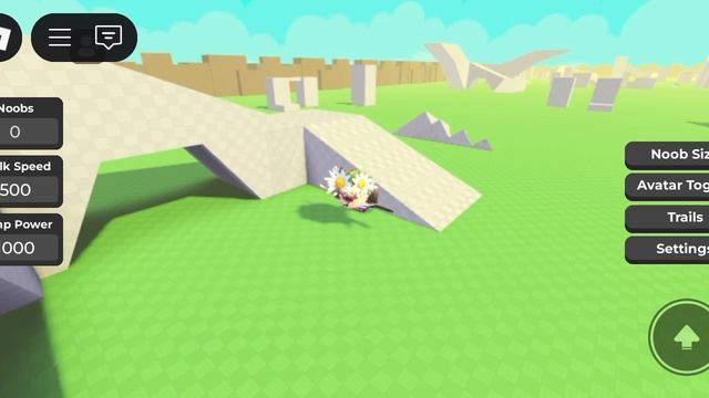 Играю в Noob Train в Roblox 😂