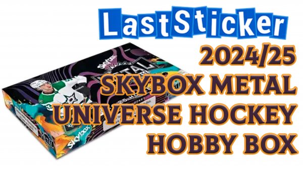 Boxbreak 2024-25 Upper Deck Skybox Metal Universe Hockey Hobby box